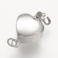 Sweeties, Small Real Platinum Plated Clasps, 2 Sets per Order - The Argus Collection