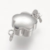 Sweeties, Small Real Platinum Plated Clasps, 2 Sets per Order - The Argus Collection