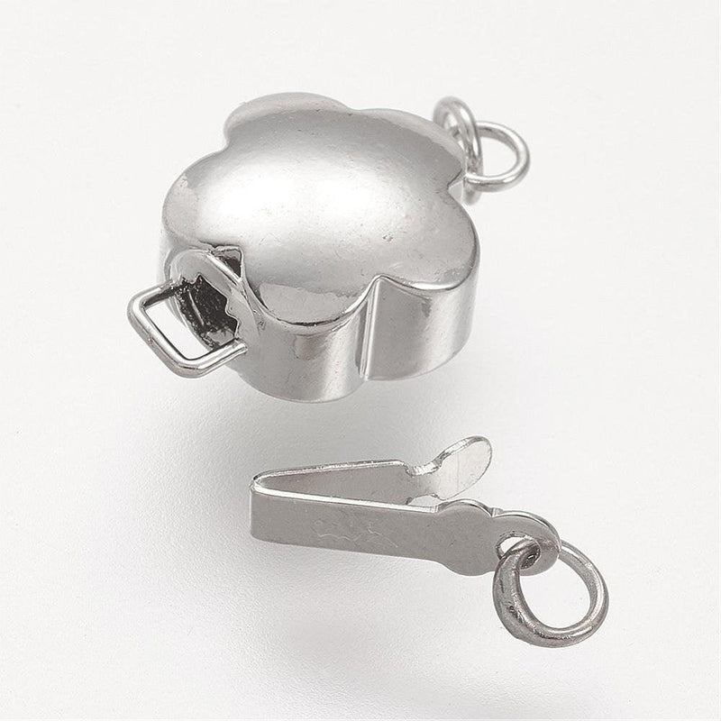 Sweeties, Small Real Platinum Plated Clasps, 2 Sets per Order - The Argus Collection