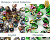 Miniduo Beads, 10g. ~205 Beads, Vitrail Collection, 5 Colors - The Argus Collection