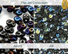 Miniduo Beads, Jet Collection, 10g. - The Argus Collection