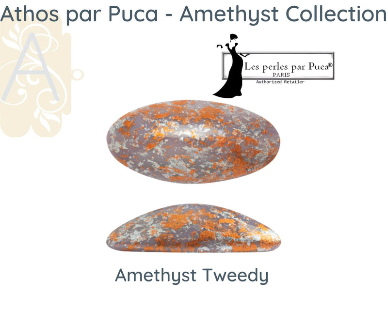 Athos Cabochons par Puca, Purple Collection - The Argus Collection