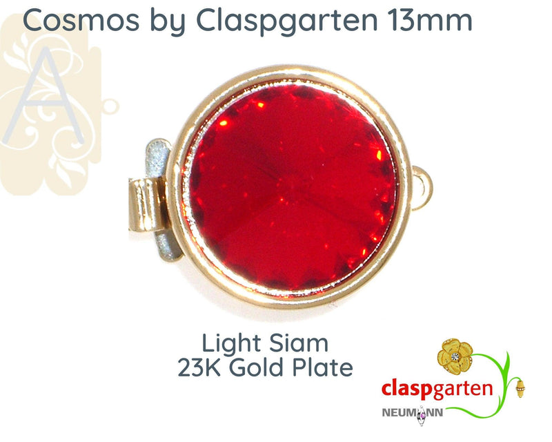 Cosmos 1-Strand Box Clasp in 10 colors by Claspgarten - The Argus Collection