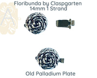 Floribunda 1-Strand Box Clasp in 4 Finishes - The Argus Collection