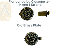 Floribunda 1-Strand Box Clasp in 4 Finishes - The Argus Collection