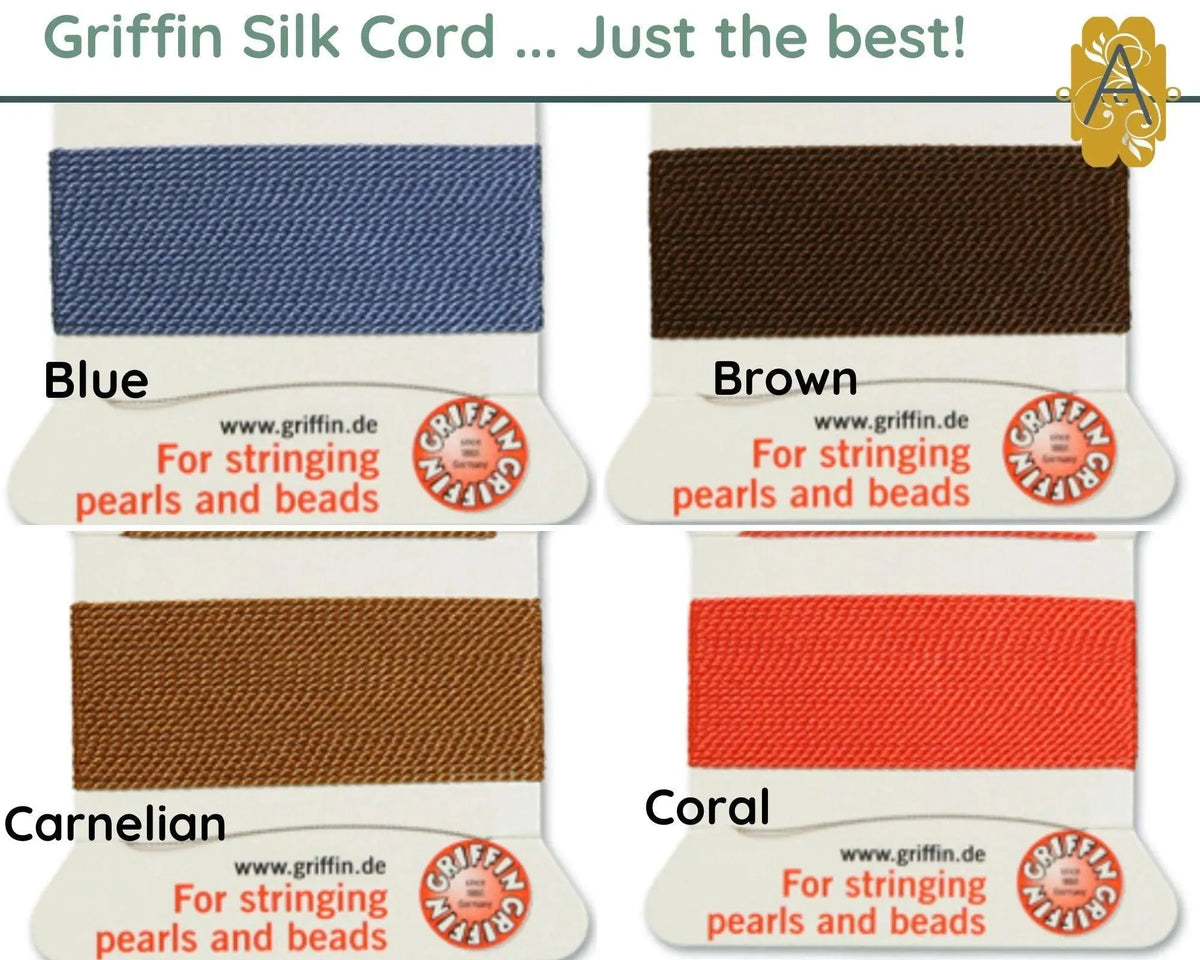 GRIFFIN Silk Thread or Cord, Size 1 - The Argus Collection