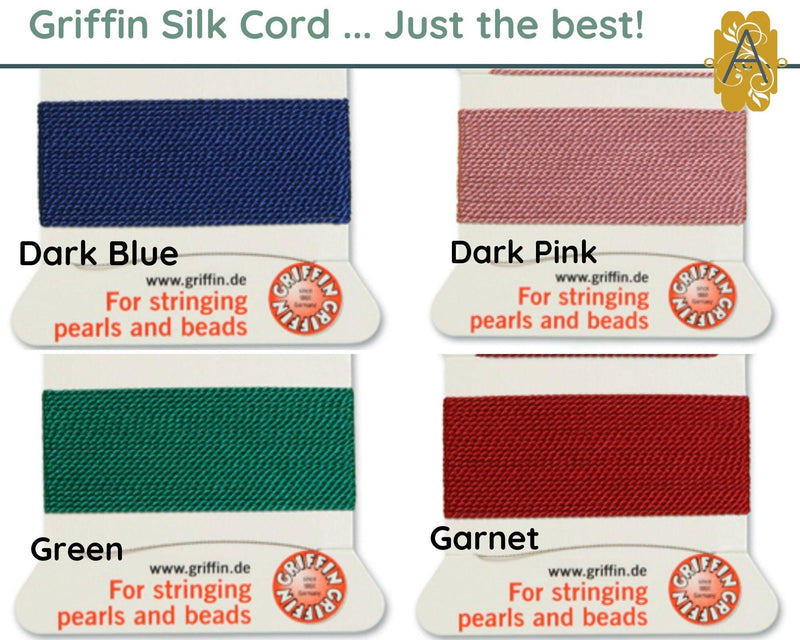 GRIFFIN Silk Thread or Cord, Size 1 - The Argus Collection