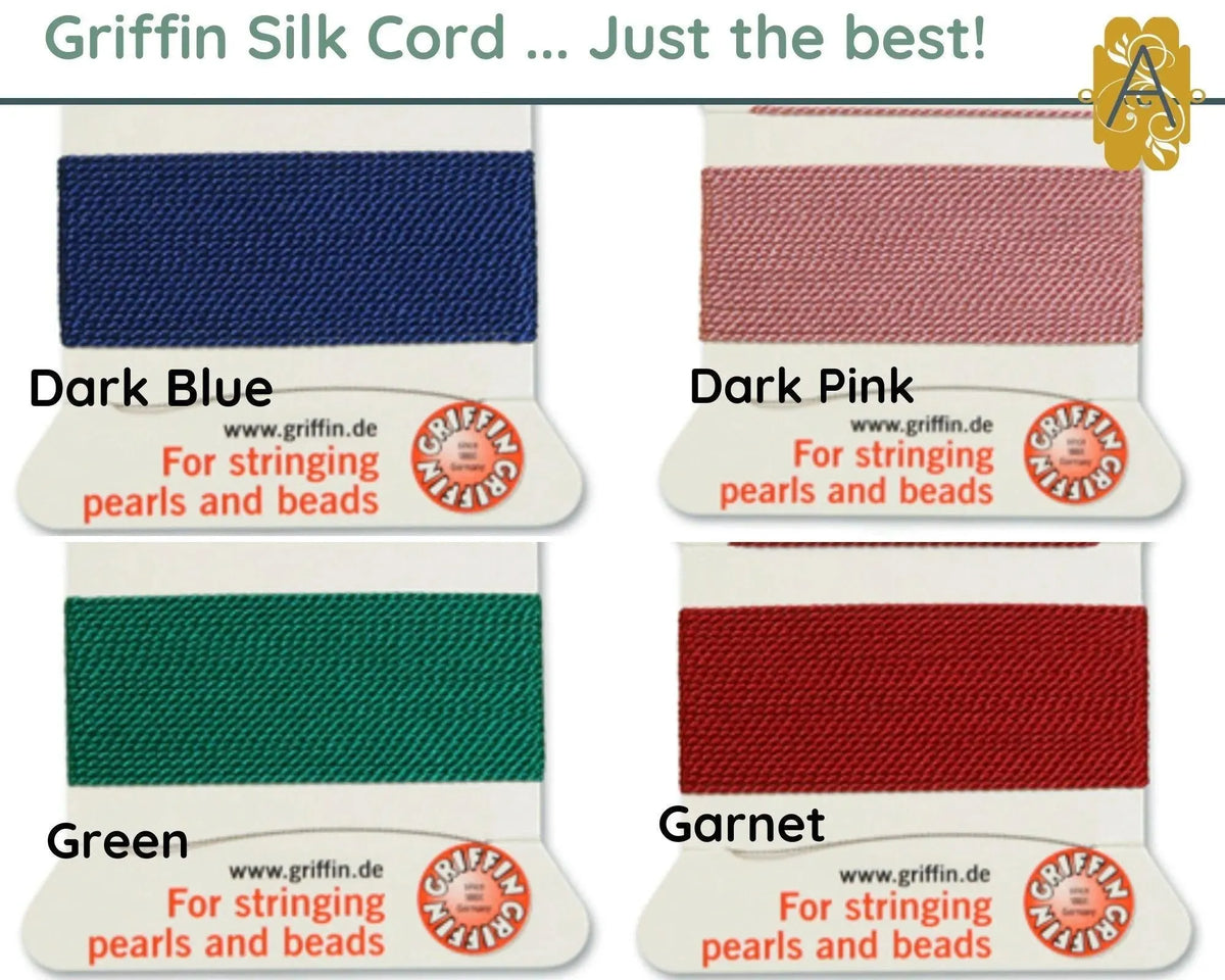 GRIFFIN Silk Thread or Cord, Size 14 - The Argus Collection