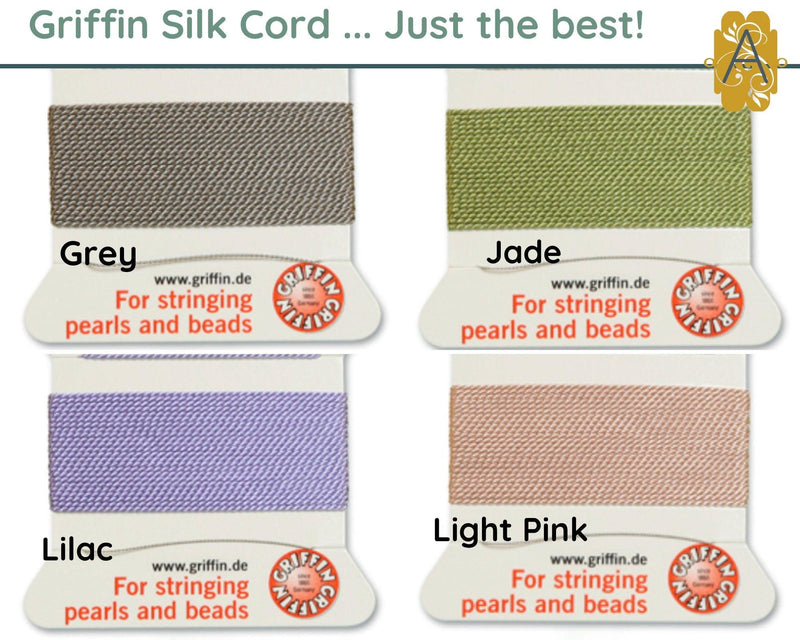 GRIFFIN Silk Thread or Cord, Size 1 - The Argus Collection