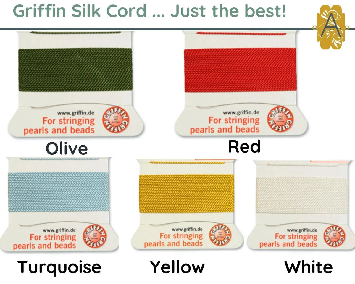 GRIFFIN Silk Thread or Cord, Size 1 - The Argus Collection