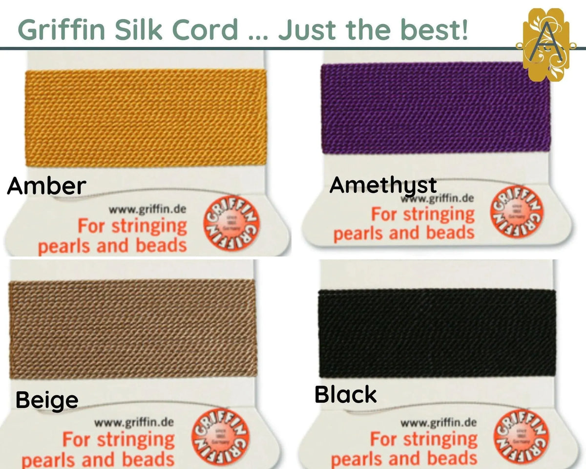 GRIFFIN Silk Thread or Cord, Size 1 - The Argus Collection