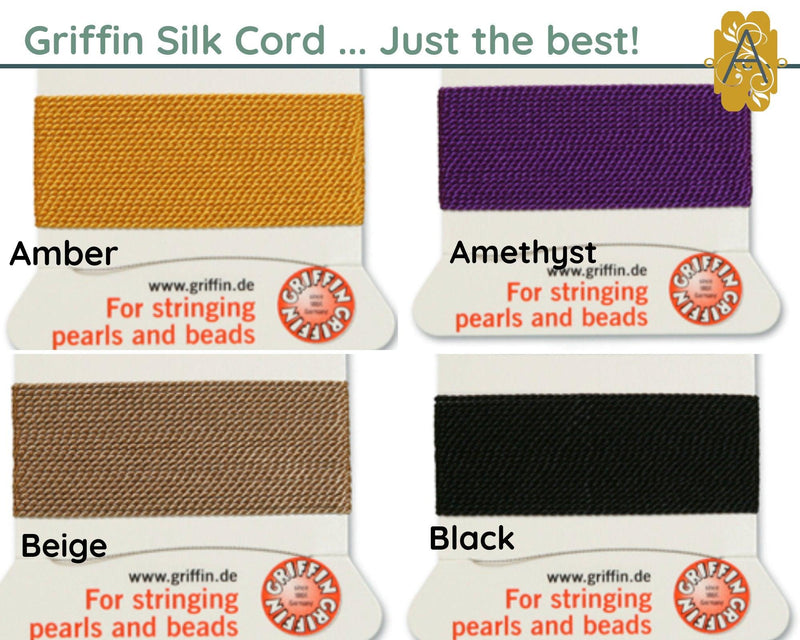 GRIFFIN Silk Thread or Cord, Size 1 - The Argus Collection