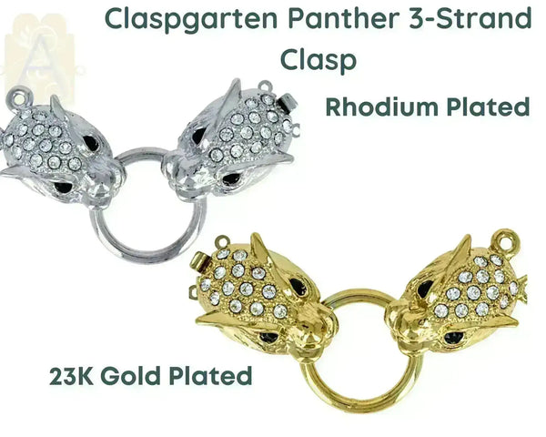 Claspgarten Spirit Panther, 2-Strand Box Clasp, 2 Finishes – The Argus ...