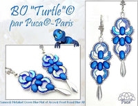 Turtle Earrings Pattern par Puca, Free with your Les Perles par Puca Order, or Download it for a nominal fee - The Argus Collection