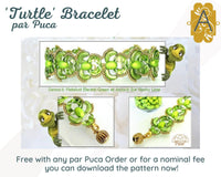 Turtle Bracelet Pattern par Puca - The Argus Collection