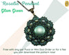 ROSALIA Pendant Pattern - The Argus Collection