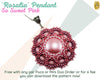 ROSALIA Pendant Pattern - The Argus Collection