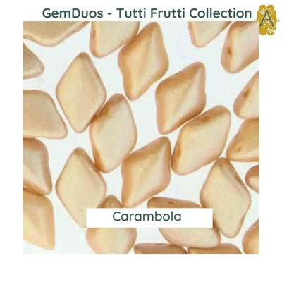 Gemduo Beads by Matubo, Tutti Frutti Collection, 10 g - The Argus Collection