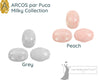 Samos par Puca, Milky Collection, 5g. ~20 beads, 10 Colors - The Argus Collection