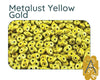 Superduo Beads, Metalust Collection, 10g. 9 Colors - The Argus Collection