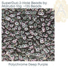 Superduo Beads, Polychrome Collection, 10g. 9 Colors - The Argus Collection