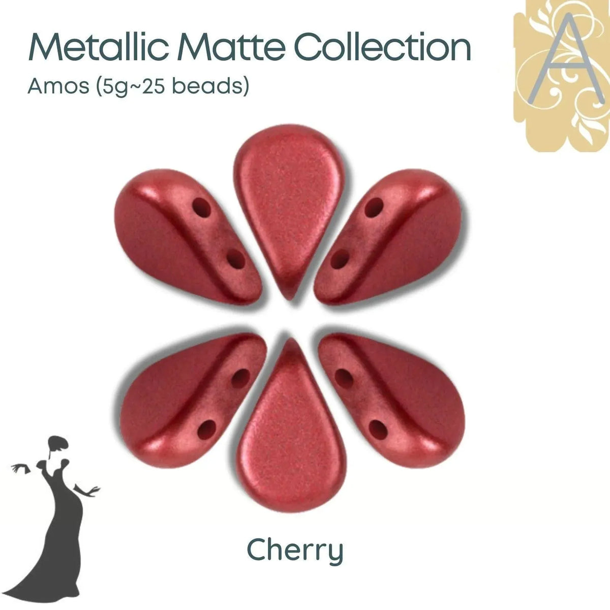 Amos par Puca, Metallic Matte Collection-II, 9 Colors - The Argus Collection