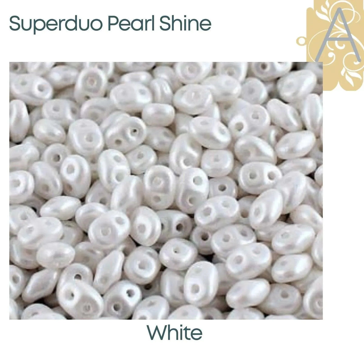 Superduo Beads by Matubo, Pearl Shine Collection, 10g. - The Argus Collection