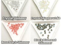 Brilliance Crystal Bicones 5328, Shimmer Collection, 4mm - The Argus Collection