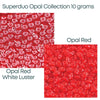 Superduo, Opal Collection, 10g. 12 Colors - The Argus Collection