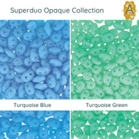 Superduo, Opaque Collection, 10g. 13 Colors - The Argus Collection