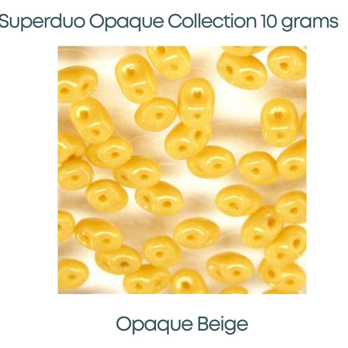 Superduo, Opaque Collection, 10g. 13 Colors - The Argus Collection