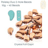 Paisleyduo 2-hole Beads, Crystal Full Collection, 8 Colors - The Argus Collection