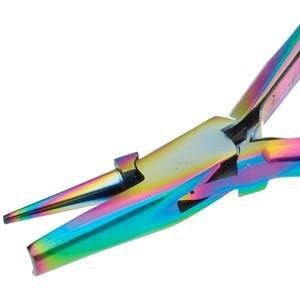 Chroma Series Round Concave Pliers, Stainless Steel, Box Joint Construction - The Argus Collection