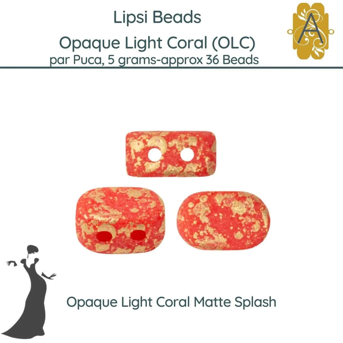 Lipsi par Puca, Opaque Light Coral Red Collection - The Argus Collection