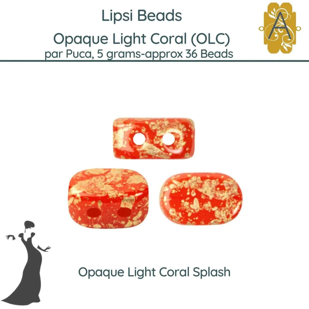 Lipsi par Puca, Opaque Light Coral Red Collection - The Argus Collection