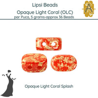 Lipsi par Puca, Opaque Light Coral Red Collection - The Argus Collection