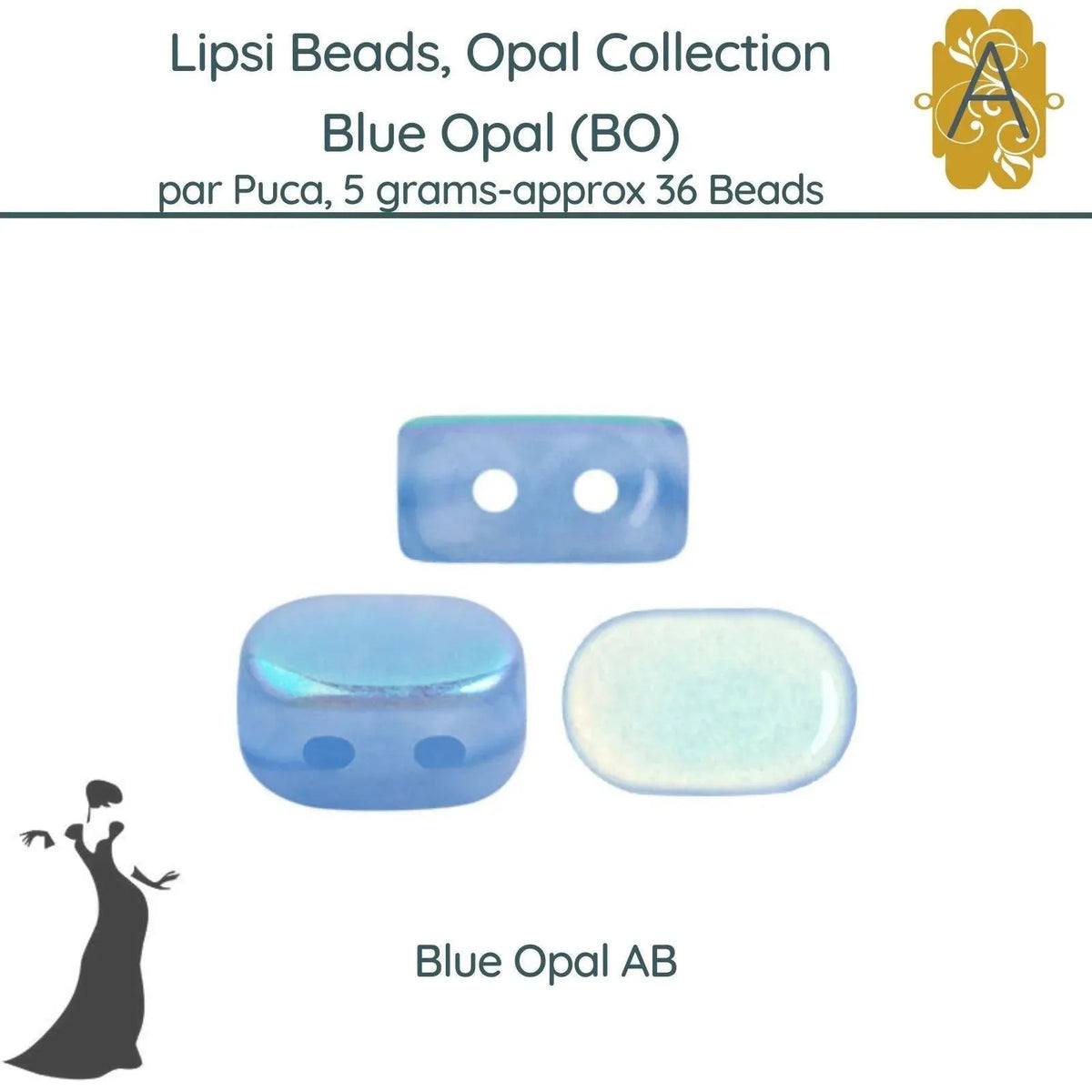 Lipsi par Puca, Blue Opal Collection - The Argus Collection