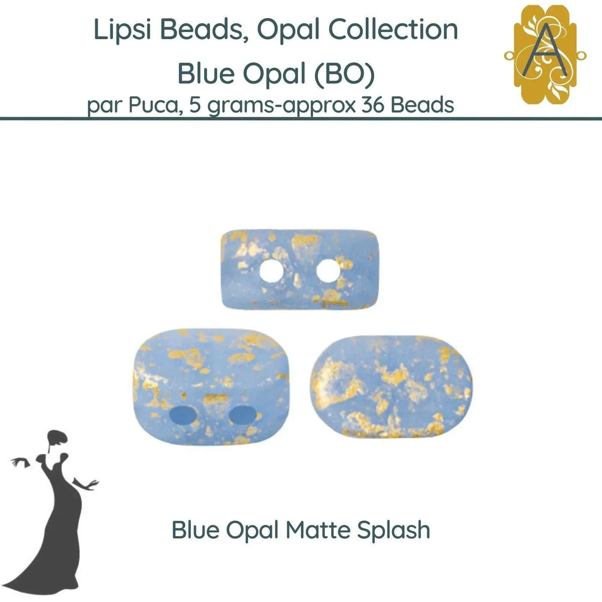 Lipsi par Puca, Blue Opal Collection - The Argus Collection