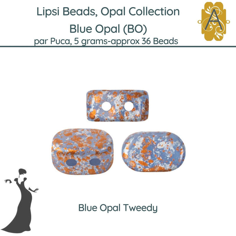 Lipsi par Puca, Blue Opal Collection - The Argus Collection