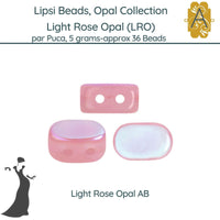 Lipsi par Puca, Light Rose Opal Collection - The Argus Collection