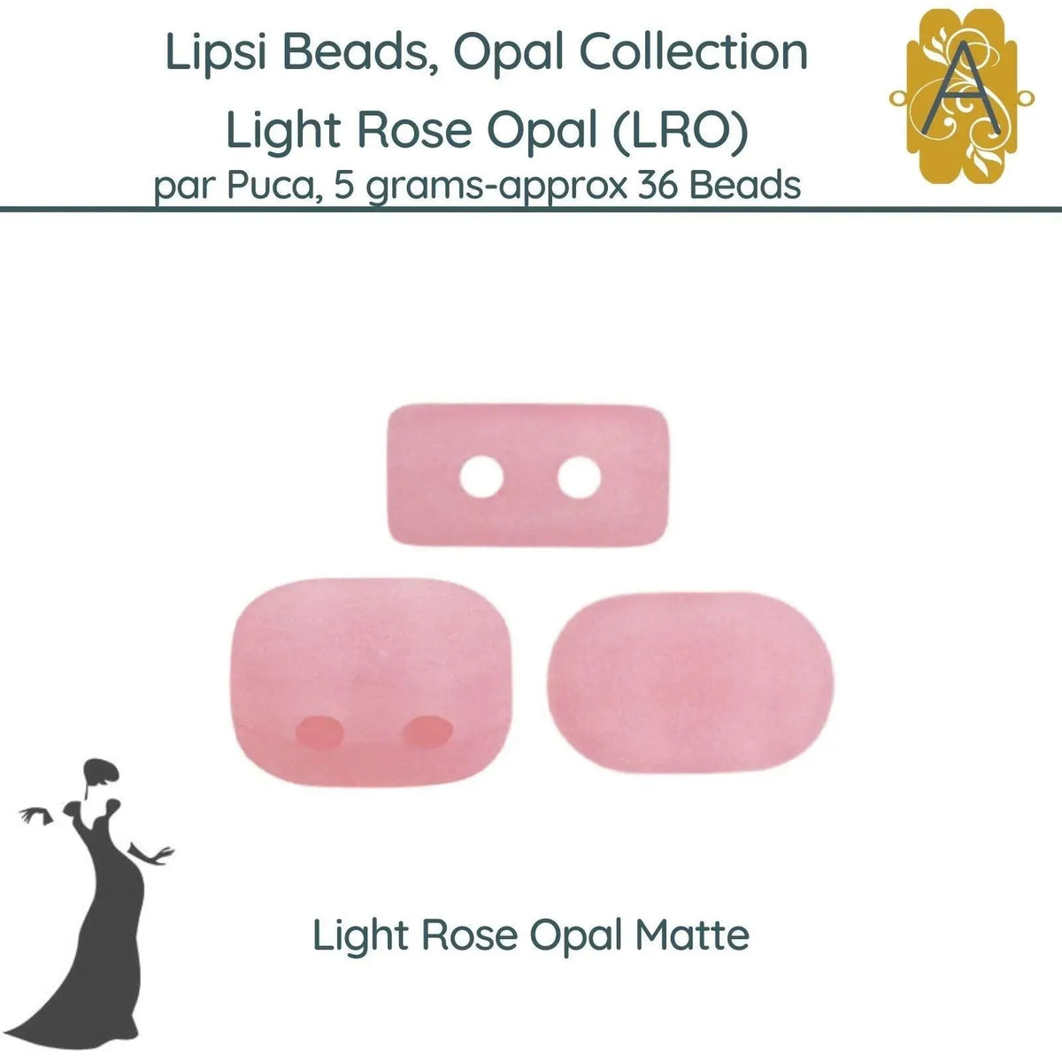 Lipsi par Puca, Light Rose Opal Collection - The Argus Collection