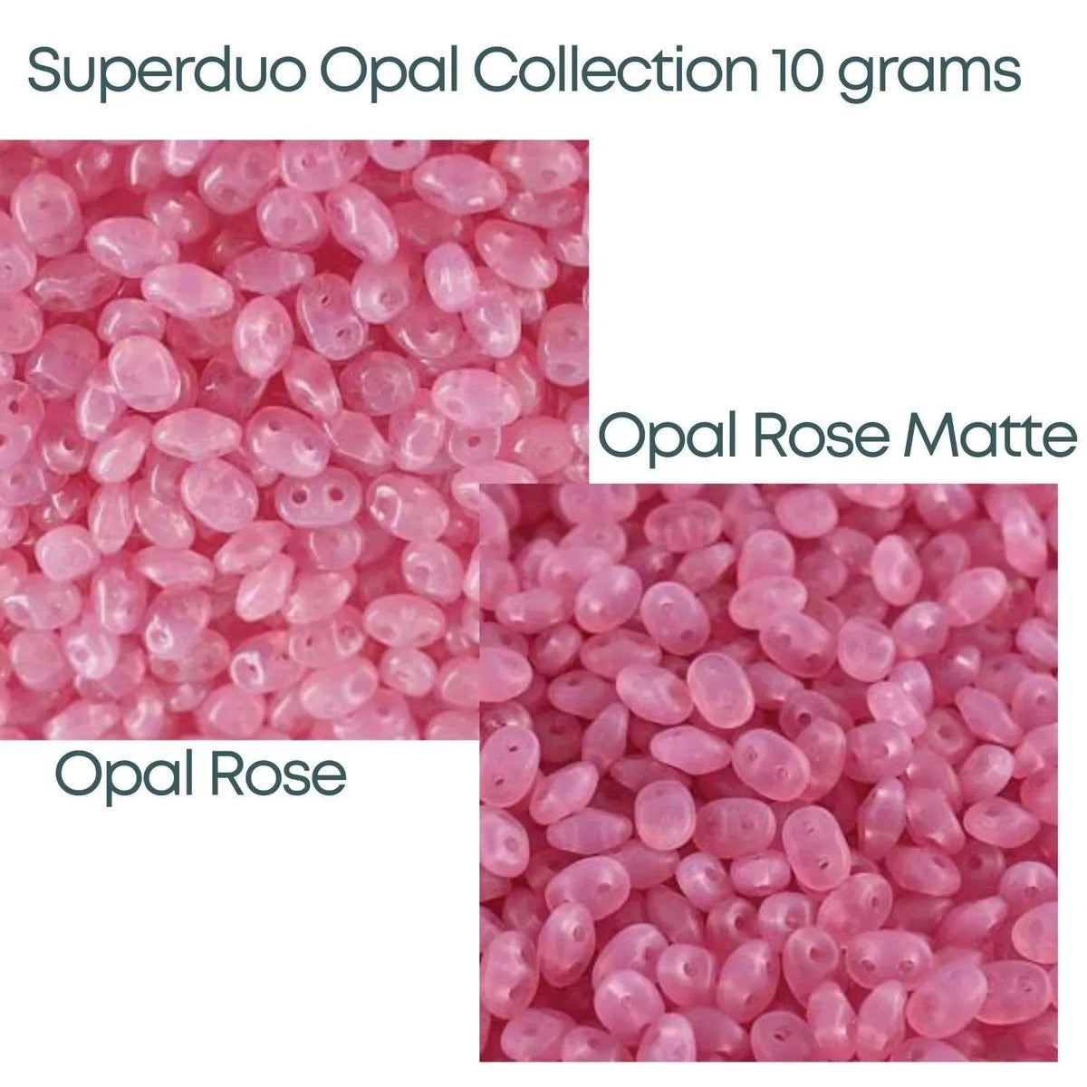 Superduo, Opal Collection, 10g. 12 Colors - The Argus Collection