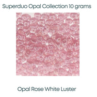 Superduo, Opal Collection, 10g. 12 Colors - The Argus Collection