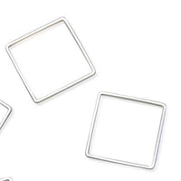 Square Frame Connectors, 40mm in 3 Finishes - The Argus Collection