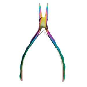 Chroma Series Flat Nose Pliers, Stainless Steel, Comfort Grip - The Argus Collection