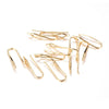 Rhombus Front Earring Wires, Closed Loop, KC Gold - The Argus Collection