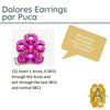 Dolores Earrings Pattern par Puca - The Argus Collection