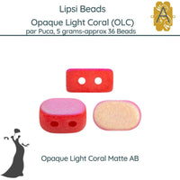 Lipsi par Puca, Opaque Light Coral Red Collection - The Argus Collection