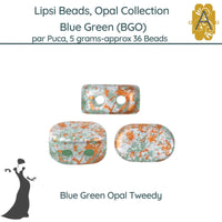 Lipsi par Puca, Blue Green Opal Collection - The Argus Collection