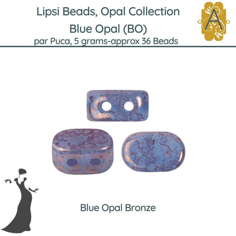 Lipsi par Puca, Blue Opal Collection - The Argus Collection